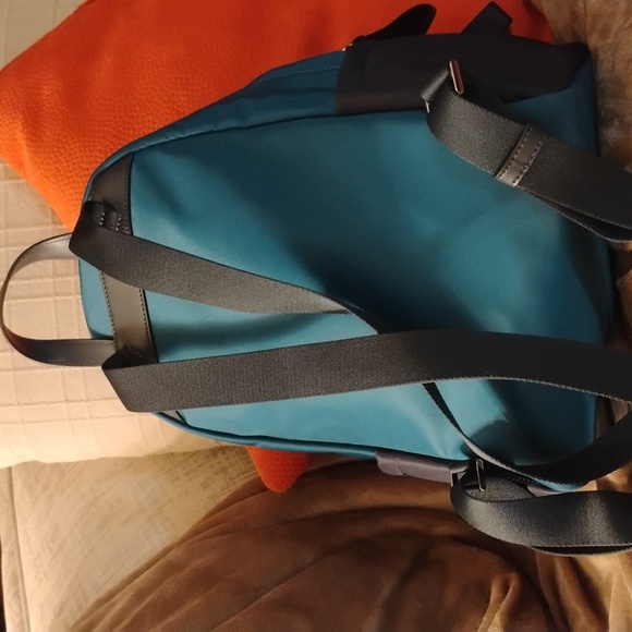 Kate Spade Blue Canvas Mini Backpack - Picture 2 of 11